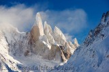 Le Cerro Torre et ses satellites apres la tempete