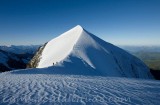 Dans l'ascension des Domes de Miages, St Gervais, France