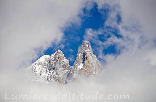 L'aiguille du Dru et la Verte, Chamonix