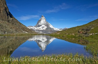 Le Cervin depuis le lac Riffelsee, Zermatt