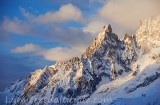 L'aiguille Noir de Peuteurey à l'aube