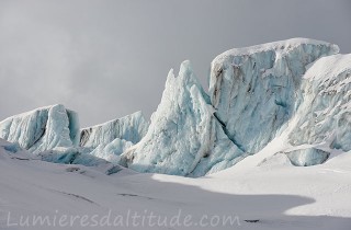 Seracs de la Vallee Blanche, Chamonix, France