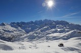 Mont-Blanc et refuge du col d'Anterne, Passy, France