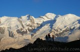 Face au Mont-Blanc, Chamonix, France