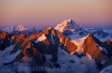 Le Grand Combin au couchant