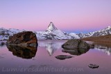 Le cervin, lac Stellisee, Valais, Suisse