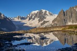 Lever du jour sur le Mont-Blanc, stage Balcons de la Mer de Glace