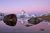 Le cervin, lac Stellisee, Valais, Suisse