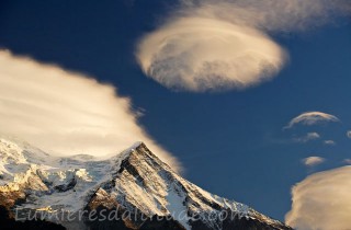 Lenticulaire sur l'aiguille du Gouter, Chamonix