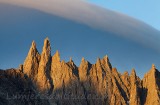 Lenticulaire sur les aiguilles Ravanel et Mummery