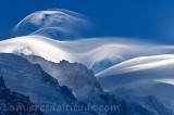 Lenticulaires sur le Mont Maudit, chamonix