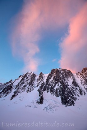 Aube volcanesque sur les courtes et les Droites...