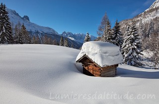 Le hameau de Tre le Champs, Chamonix