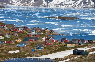 Groenland, village Inuit de Kulusuk 