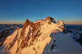 Sur les aretes de Rochefort au couchant, Chamonix