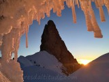 La Dent du Geant au couchant