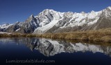 Relexion of the Mont-Blanc