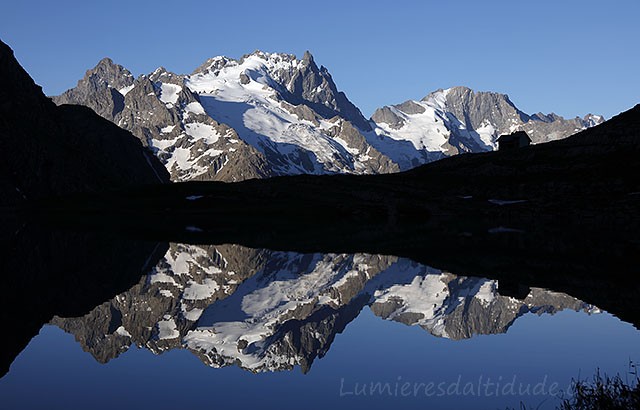 Reflet au lac du Goléon