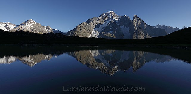 Reflexion on Mont-Blanc