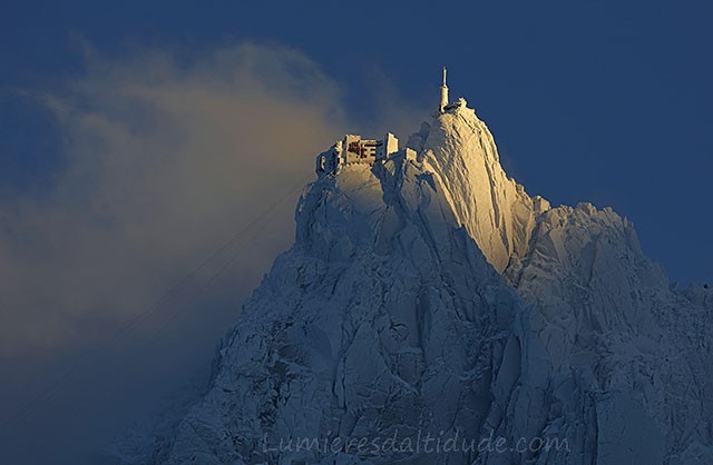 L'Aiguille du Midi après la tempête