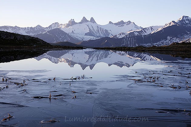 Reflet aux Aiguilles d'Arves