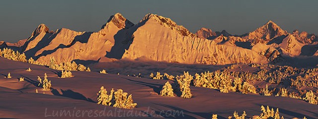 L'Aiguille Verte et le Jallouvre