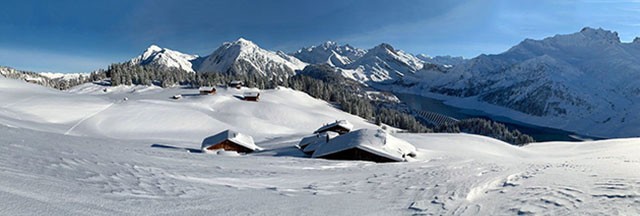 Mont-Blanc from Roselend