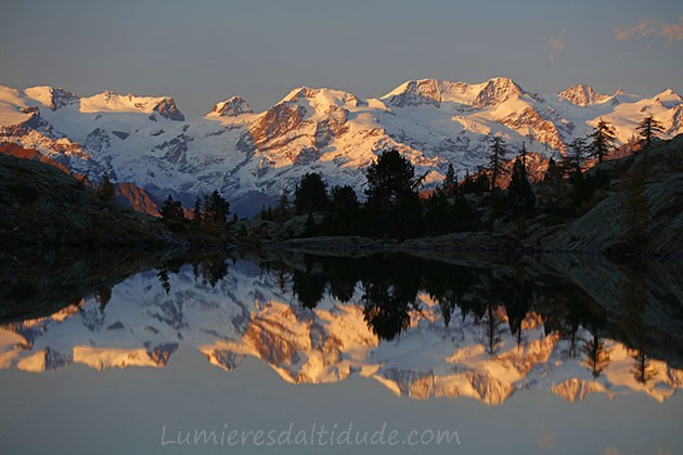 Reflexion on Monte Rosa