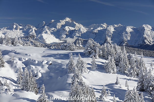 Le Mont-Blanc après la tempête