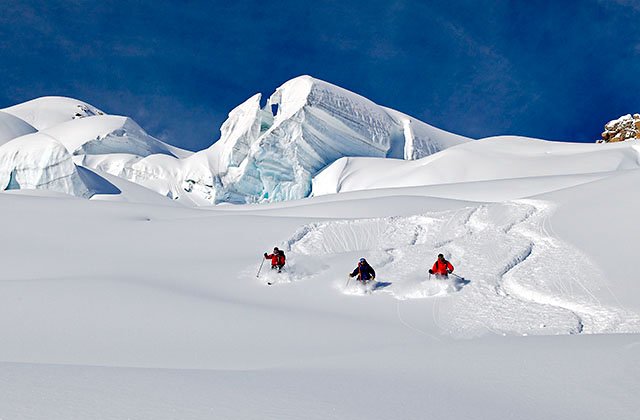 Envers du Plan glacier