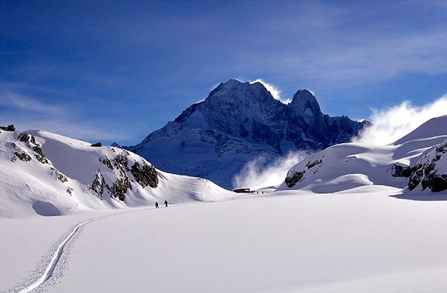 On the lac Blanc