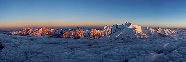 Le massif du Mont-blanc