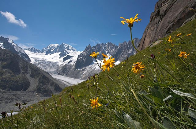 On the way to refuge du Couvercle