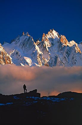 Facing the Chamonix needles