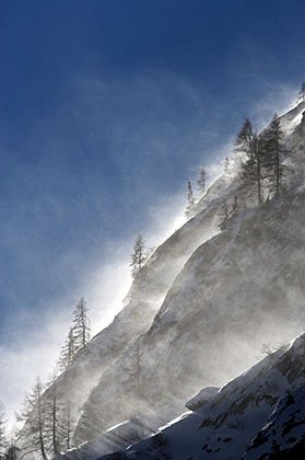 Foehn au col des Montets