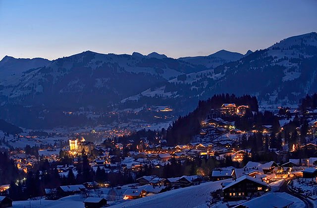 Gstaad de nuit