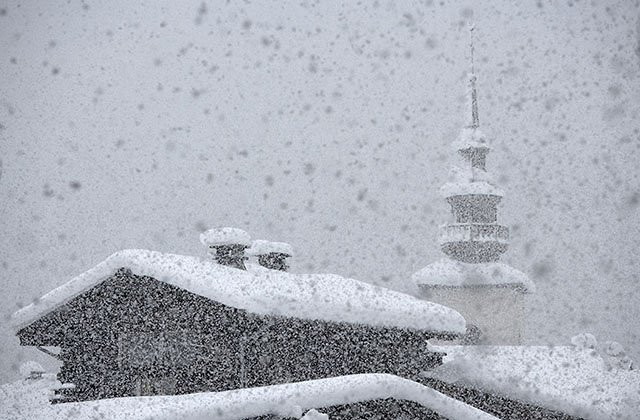 Argentiere sous la neige