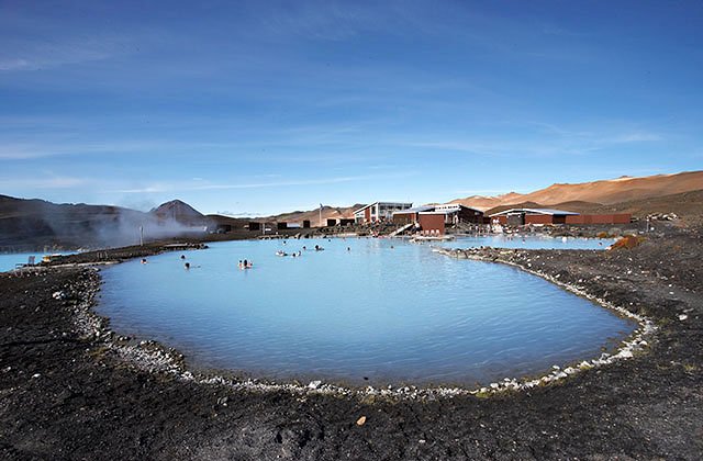 les bains de Myvatn