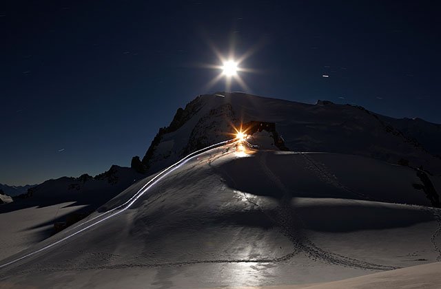 2 heure du matin au refuge des Cosmiques