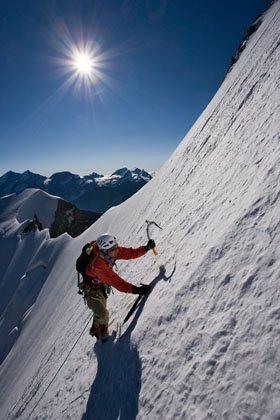 F. Pallandre, face nord de l'Obergabelhorn