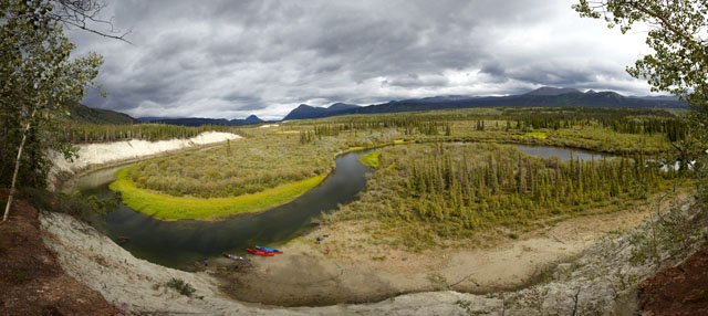 Dezadeash river,rve de  Canada 